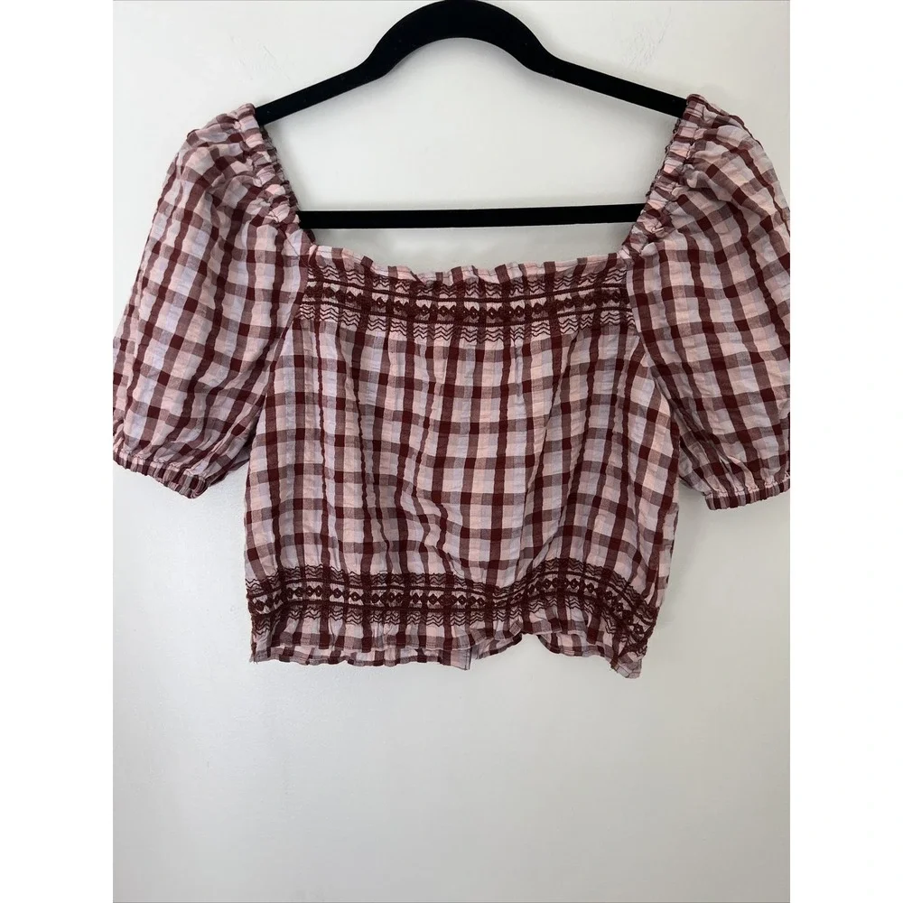 Madewell seersucker jeanette